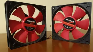 2 Ventiladores Xilence PC Rojo 12V