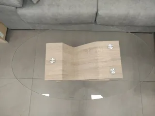 BONITA MESA DE CENTRO OVALADA