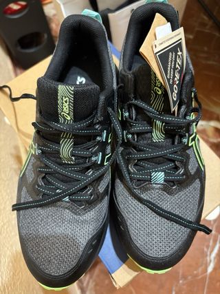 Asics Gel-Sonoma 7 GTX Hombre Negro/Verde