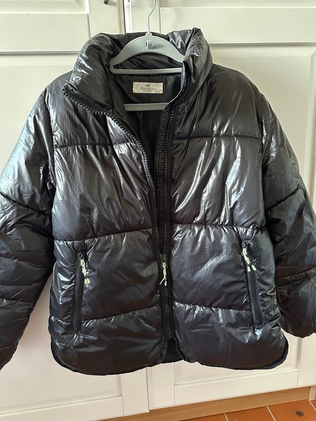 Chaqueta H&M negra talla 11-12 años