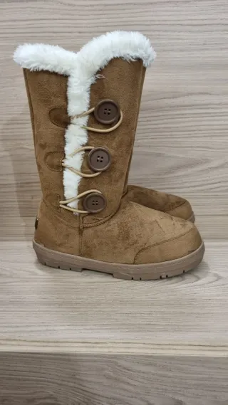 Stivali invernali caldi con bottoni