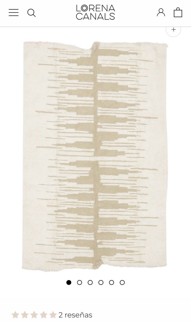 Alfombra Lavable Zagros Natural/Sandstone