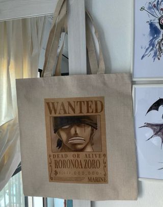 Bolso Tote Wanted Roronoa Zoro One Piece