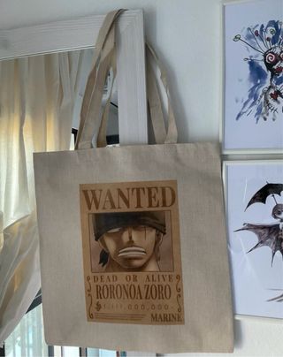 Bolso Tote Wanted Roronoa Zoro One Piece