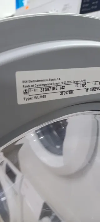 Lavadora Balay Carga Frontal 7kg A+++