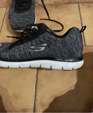 Scarpe Skechers nere e grigie