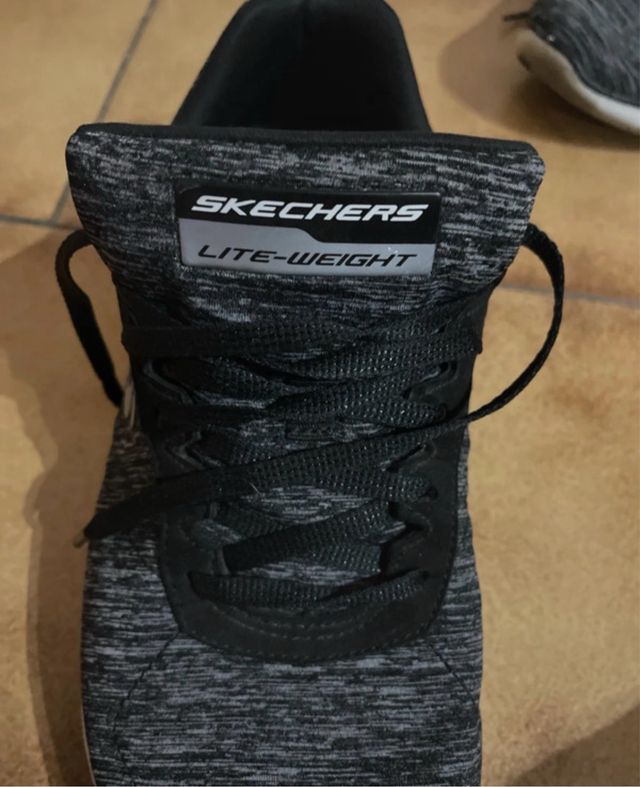 Scarpe Skechers nere e grigie