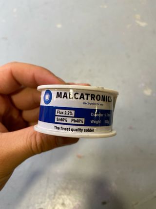 Solda MALCATRONICS 0.7mm Sn60% Pb40% 100g
