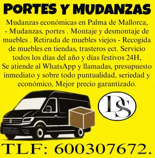 Portes y mudanzas