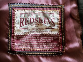 Casaco Vintage Redskins Castanho