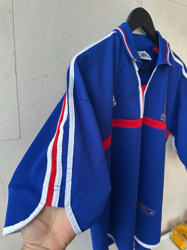 Camiseta Adidas Francia 2000 retro fut