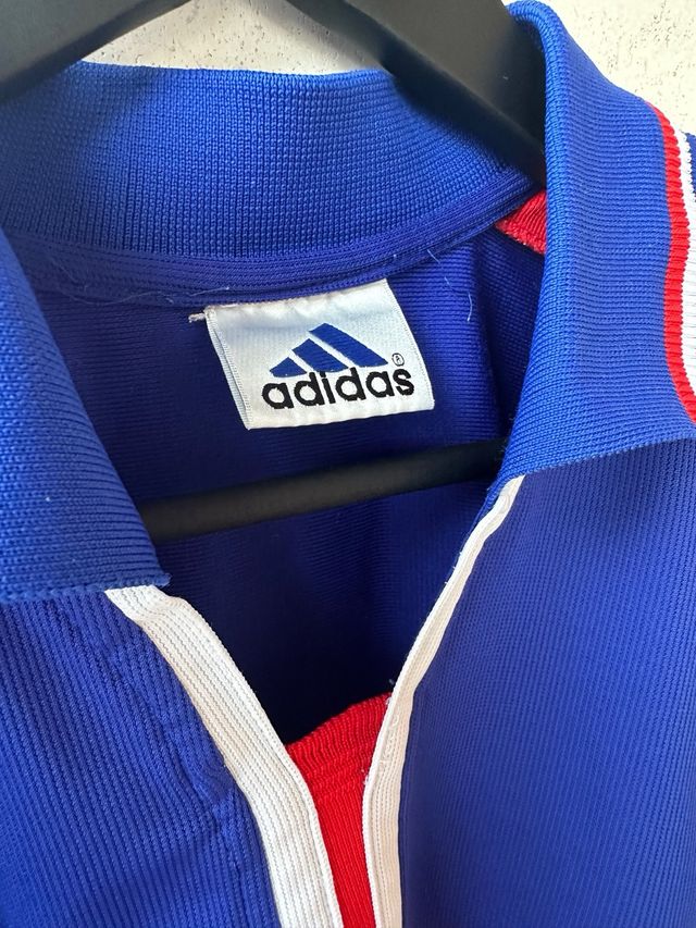 Camiseta Adidas Francia 2000 retro fut