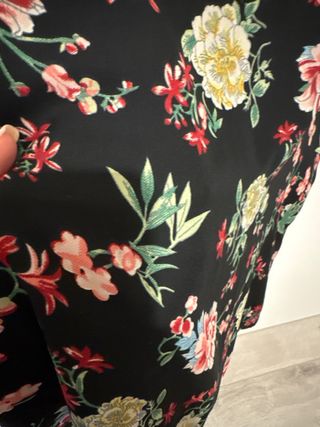 Blusa tirantes estampado floral M