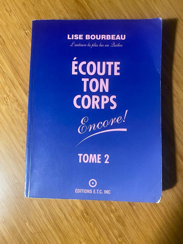 Livre “Ecoute Ton Corps Encore!” de Lise Bourbeau