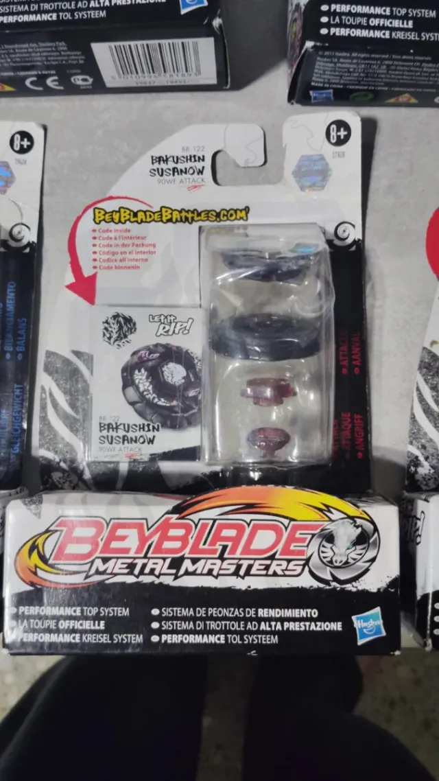 Beyblade Metal Masters Lote