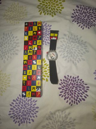 Reloj Swatch THE PILGRIM Negro Multicolor