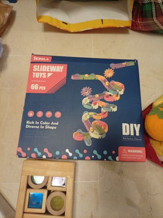 Lote Juguetes Educativos Bloques y Manualidades