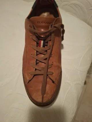 Zapatillas  piel vestir  El Ganso Marrones cognac