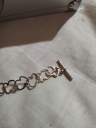 Pulsera Tous Ositos Medianos Plata