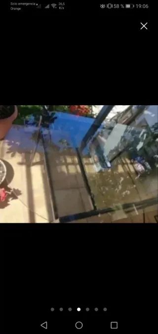 Mesa comedor cristal ovalada