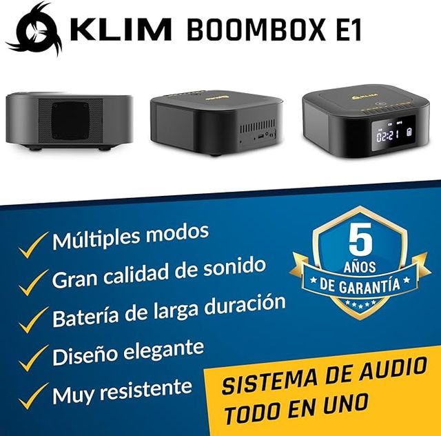 Reproductor CD, radio, mando distancia, bluetooth