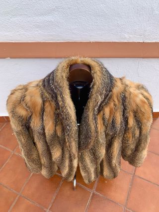 ABRIGO PIEL ZORRO VIRGINIA