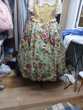 Falda Huertana Estampada