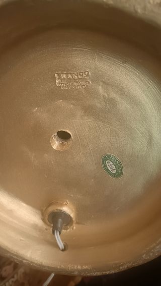 Lámparas de cerámica con figura