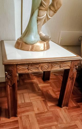Lámparas de cerámica con figura
