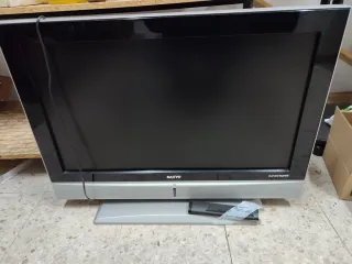 Televisor Sanyo Negro/Plateado