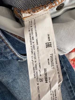 Jeans Twin Set Tg. 25