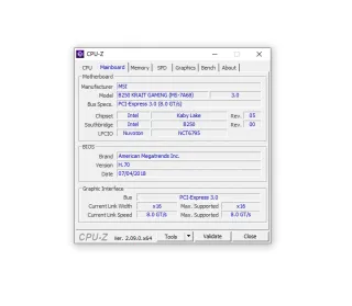 MSI B250 Krait Gaming + Intel i5 7400 + 16GB RAM
