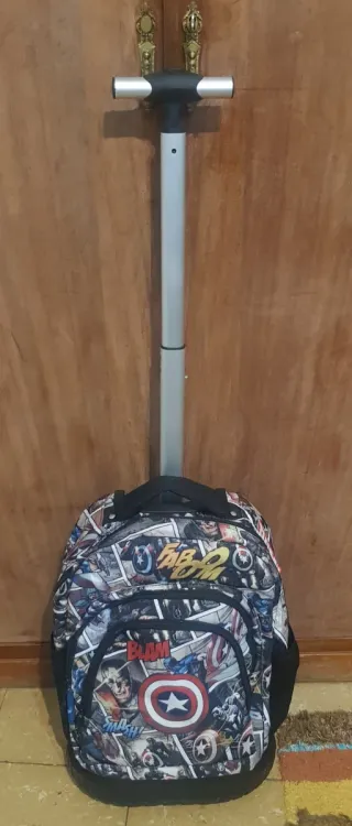 Mochila Sin estrenar Capitán América con Ruedas