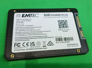 SSD EMTEC X150 240 GB SATA III Negro