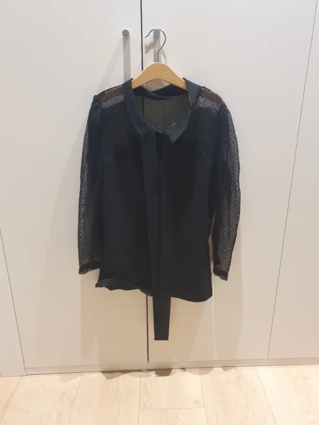 Blusa MORGAN negra talla S