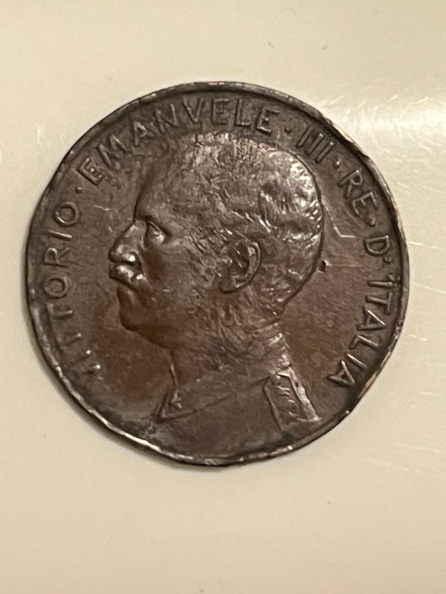 2 Centesimi 1914 Moneta Rara