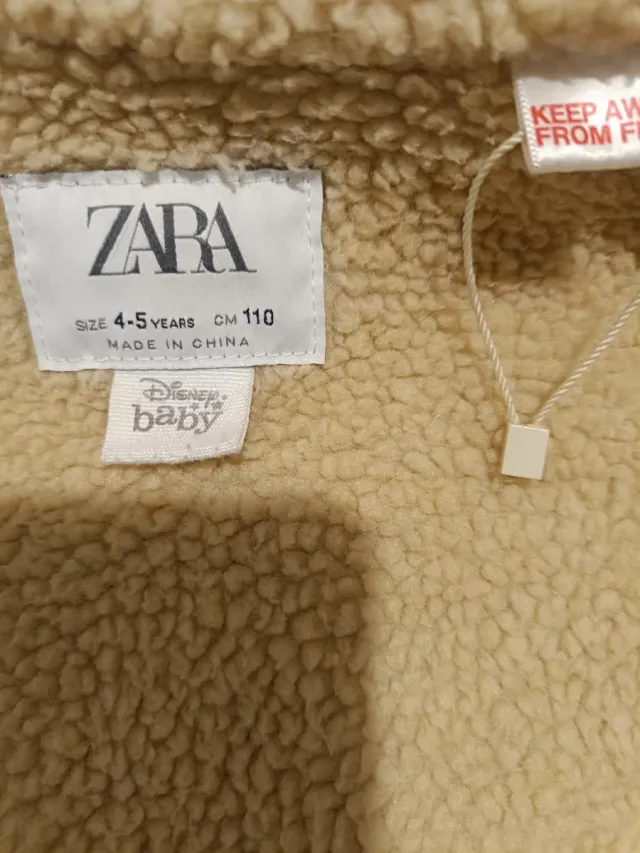 Chaqueta vaquera Mickey Mouse borreguito