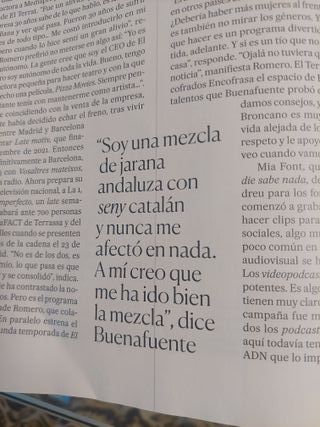 BUENAFUENTE Y BERTO Lección de química