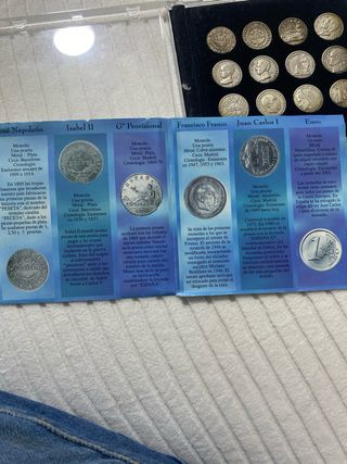 Colección monedas Peseta y Euro