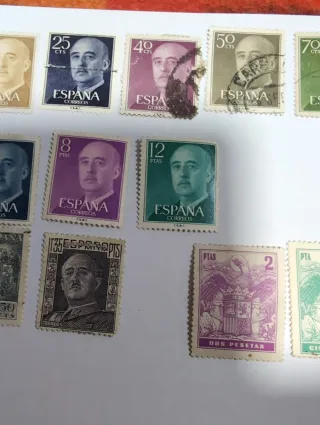 Lote Sellos España Franco 211910