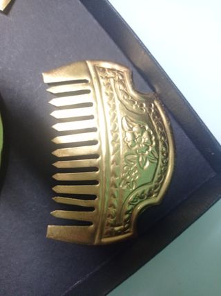 Juego Peinetas Fallera Niña Oro