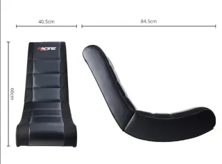 Silla Gaming Plegable RACING Negra