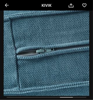 Sofá KIVIK IKEA 3 plazas COMO NUEVO POR MUDANZA