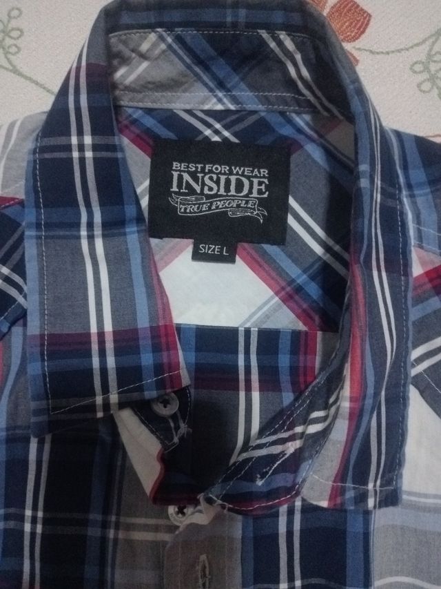 Lote 6 Camisas Marca Talla M/L