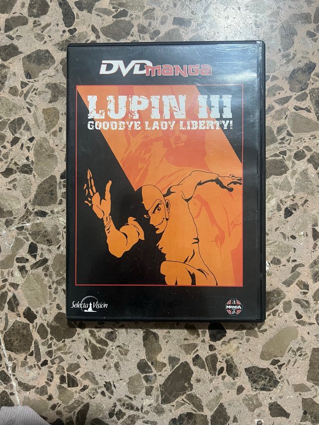 DVD Manga Lupin III: Goodbye Lady Liberty
