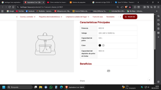 VENDO Aspiradora 2 en 1 Berlinger Haus BH-9873
