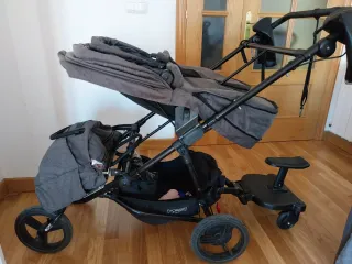 Mountain Buggy Duet: 2capazos y hamacas(no chasis)
