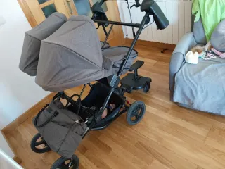 Mountain Buggy Duet: 2capazos y hamacas(no chasis)