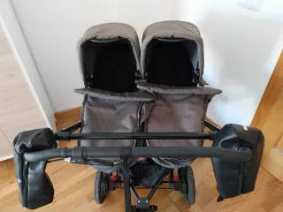 Mountain Buggy Duet: 2capazos y hamacas(no chasis)