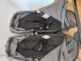 Mountain Buggy Duet: 2capazos y hamacas(no chasis)